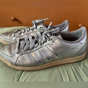adidas Originals silver sneakers